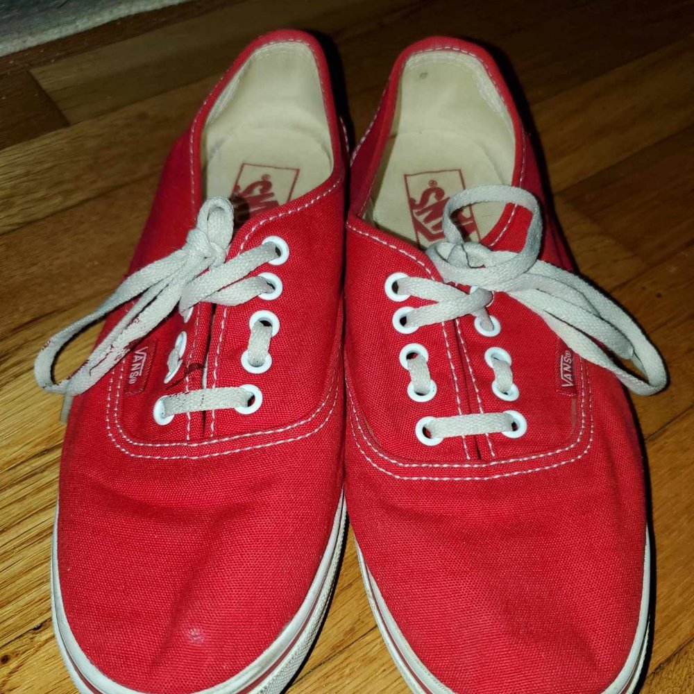 Red Vans
